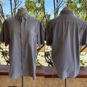 Merona Men’s Button Front Shirt LARGE